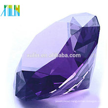 Crystal Diamond Charm Purple Crystal Diamond Jewelry Wedding favors